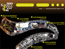 Tablet Screenshot of circuito7estrellas.com